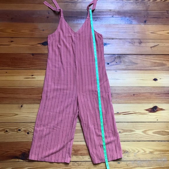 Urban Romantics Orange Wide Leg Jumpsuit, EUC, S - Picture 8 of 14